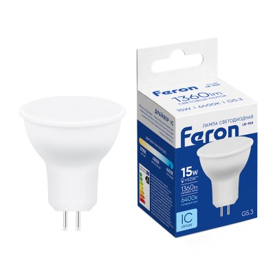 Лампа светодиодная Feron LB-965 MR16 G5.3 15W 175-265V 6400K 53481
