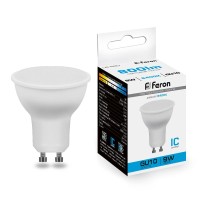 Лампа светодиодная Feron LB-560 MR16 GU10 9W 175-265V 6400K 25844 Лампа светодиодная Feron LB-560 MR16 GU10 9W 175-265V 6400K 25844
