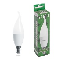 Лампа светодиодная SAFFIT SBC3715 Свеча на ветру E14 15W 230V 6400K 55208