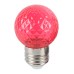 Лампа светодиодная FERON LB-385, G45 (шар), 1W 230V E27 (красный), рассеиватель прозрачный красный, угол рассеивания 270°, корпус пластик, 68*45мм Лампа светодиодная FERON LB-385, G45 (шар), 1W 230V E27 (красный), рассеиватель прозрачный красный, угол рассеивания 270°, корпус пластик, 68*45мм