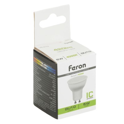 Лампа светодиодная Feron LB-272 MR11 GU10 5W 175-265V 6400K 51223