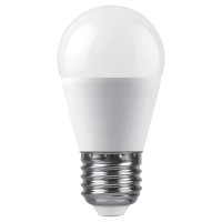 Лампа светодиодная Feron LB-990 Шарик E27 15W 175-265V 4000K 52077