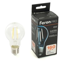 Лампа светодиодная Feron.PRO LB-1106 Шар E27 1000LM 6W 175-265V 6400K 48891 Лампа светодиодная Feron.PRO LB-1106 Шар E27 1000LM 6W 175-265V 6400K 48891