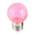 Лампа светодиодная FERON LB-385, G45 (шар), 1W 230V E27 (розовый), рассеиватель прозрачный розовый, угол рассеивания 270°, корпус пластик, 68*45мм Лампа светодиодная FERON LB-385, G45 (шар), 1W 230V E27 (розовый), рассеиватель прозрачный розовый, угол рассеивания 270°, корпус пластик, 68*45мм