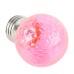 Лампа светодиодная FERON LB-385, G45 (шар), 1W 230V E27 (розовый), рассеиватель прозрачный розовый, угол рассеивания 270°, корпус пластик, 68*45мм Лампа светодиодная FERON LB-385, G45 (шар), 1W 230V E27 (розовый), рассеиватель прозрачный розовый, угол рассеивания 270°, корпус пластик, 68*45мм