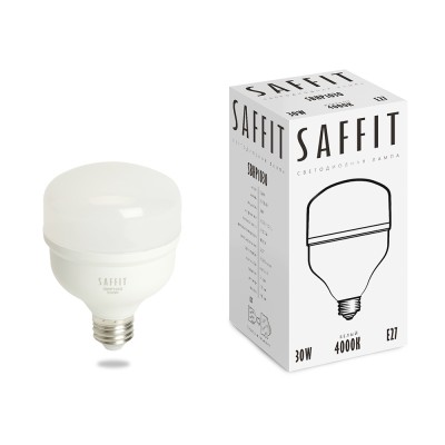 Лампа светодиодная SAFFIT SBHP1030 E27 30W 230V 4000K 55090