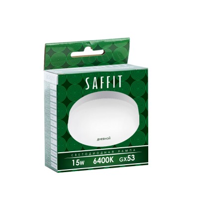 Лампа светодиодная SAFFIT SBGX5315 GX53 15W 230V 6400K 55193