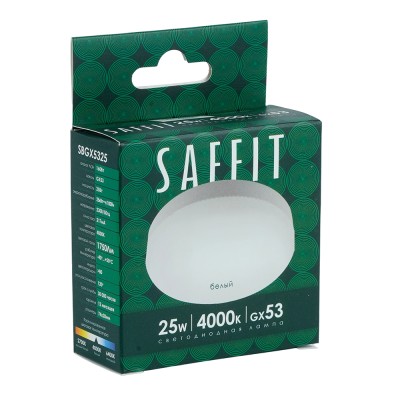 Лампа светодиодная SAFFIT SBGX5325 GX53 25W 230V 4000K 55285