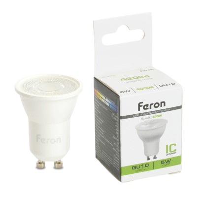 Лампа светодиодная Feron LB-272 MR11 GU10 5W 175-265V 4000K 51219