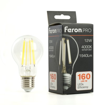 Лампа светодиодная Feron.PRO LB-1112 Шар E27 1940LM 12W 175-265V 4000K 48896