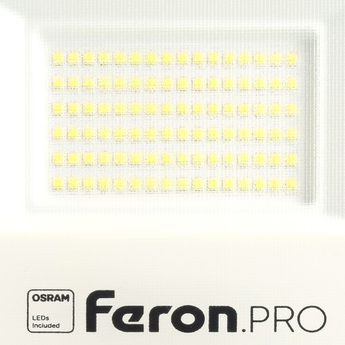 Светодиодный прожектор Feron.PRO LL-1000 IP65 50W 6400K черный 41540