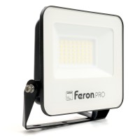Светодиодный прожектор Feron.PRO LL-1000 IP65 30W 6400K черный 41539