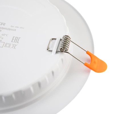 Панель светодиодная встраиваемая круглая 18Вт 230В 6500К 1440Лм 185мм белая IP20 LAMPER Панель светодиодная встраиваемая круглая 18Вт 230В 6500К 1440Лм 185мм белая IP20 LAMPER