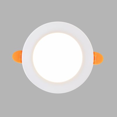 Панель светодиодная встраиваемая круглая 12Вт 230В 4000К 960Лм 145мм белая IP20 LAMPER Панель светодиодная встраиваемая круглая 12Вт 230В 4000К 960Лм 145мм белая IP20 LAMPER