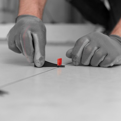 Система выравнивания плитки СВП, клинья, 50 шт в пакете Сибртех