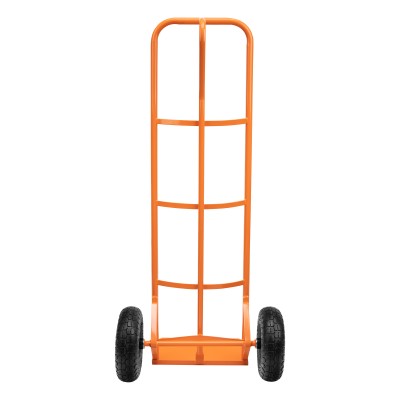 Тележка ручная двухколесная НТ1805, грузоподъемность 150 кг, пневматические колеса D 260 мм, платформа 350 х 235 мм Сибртех