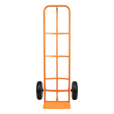 Тележка ручная двухколесная НТ1805, грузоподъемность 150 кг, пневматические колеса D 260 мм, платформа 350 х 235 мм Сибртех