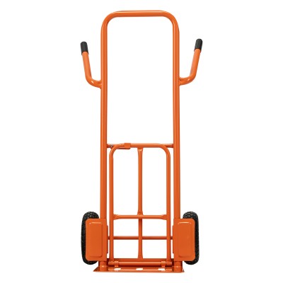 Тележка ручная двухколесная TTP2-01.00.000, грузоподъемность 190 кг, пневматические колеса d 260 мм, платформа 580 х 290 мм Сибртех