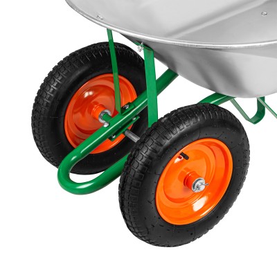 Тачка садовая, два колеса, грузоподъемность 170 кг, объем 78 л Palisad Тачка садовая, два колеса, грузоподъемность 170 кг, объем 78 л Palisad
