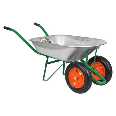 Тачка садовая, два колеса, грузоподъемность 170 кг, объем 78 л Palisad Тачка садовая, два колеса, грузоподъемность 170 кг, объем 78 л Palisad