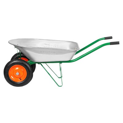 Тачка садовая, два колеса, грузоподъемность 170 кг, объем 78 л Palisad Тачка садовая, два колеса, грузоподъемность 170 кг, объем 78 л Palisad