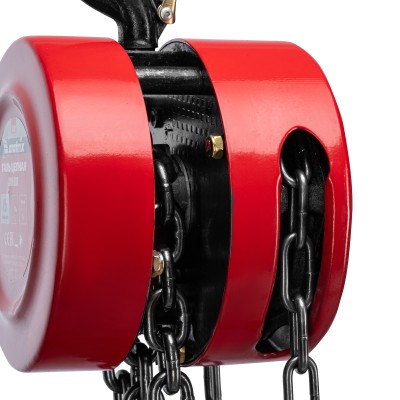 Таль цепная, 0.5 т, H подъема 2.5 м, расстояние между крюками 240 мм Matrix Таль цепная, 0.5 т, H подъема 2.5 м, расстояние между крюками 240 мм Matrix