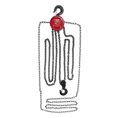 Таль цепная, 2 т, H подъема 2.5 м, расстояние между крюками 380 мм Matrix