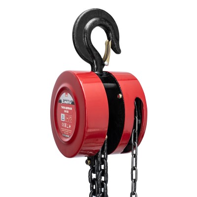 Таль цепная, 3 т, H подъема 3 м, расстояние между крюками 470 мм Matrix