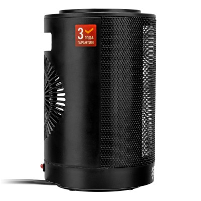 Тепловентилятор керамический DTFC-1200S, вращение, 3 реж., вент., нагрев 600/1200 Вт Denzel