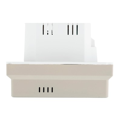 Терморегулятор сенсорный STEKKER RSW00-5119-08, серия Эмили, с подсветкой (белый), тип установки - скрытый, размер изделия 71*71*46мм., цвет кашемир, soft touch, материал изделия ABS пластик, латунь. Номинальное напряжение 250 , номинальный ток 16А, IP20