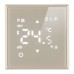 Терморегулятор сенсорный STEKKER RSW00-5119-08, серия Эмили, с подсветкой (белый), тип установки - скрытый, размер изделия 71*71*46мм., цвет кашемир, soft touch, материал изделия ABS пластик, латунь. Номинальное напряжение 250 , номинальный ток 16А, IP20