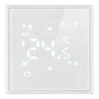 Терморегулятор Wi-Fi (механизм), STEKKER, 250В, 3500Вт, серия Эмили, RSW00-5119-01, белый фарфор, soft touch 50376 Терморегулятор Wi-Fi (механизм), STEKKER, 250В, 3500Вт, серия Эмили, RSW00-5119-01, белый фарфор, soft touch 50376