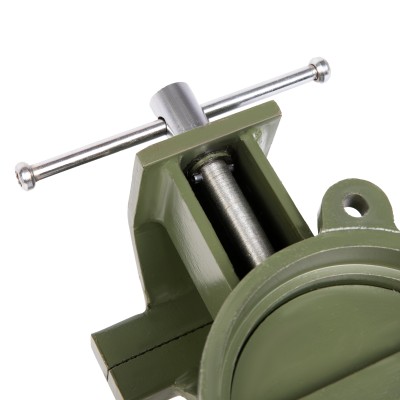 Тиски слесарные, 125 мм, стальные, поворотные Сибртех