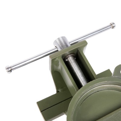 Тиски слесарные, 150 мм, стальные, поворотные Сибртех