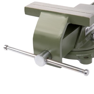 Тиски слесарные, 150 мм, стальные, поворотные Сибртех