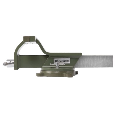 Тиски слесарные, 200 мм, стальные, поворотные Сибртех