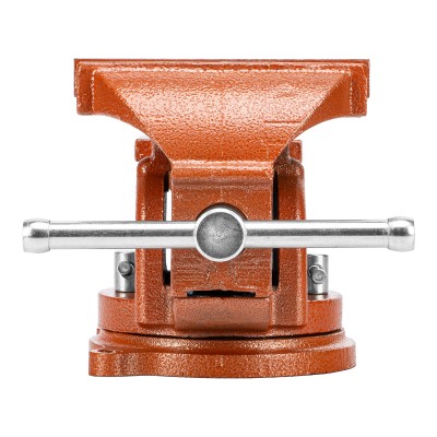 Тиски слесарные, 150 мм, поворотные, с наковальней Sparta