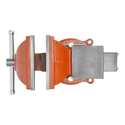 Тиски слесарные, 150 мм, поворотные, с наковальней Sparta