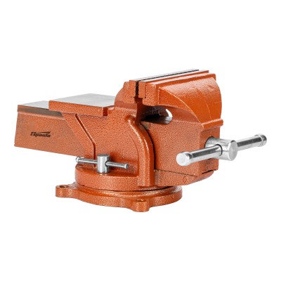 Тиски слесарные, 150 мм, поворотные, с наковальней Sparta