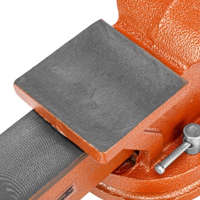 Тиски слесарные, 150 мм, поворотные, с наковальней Sparta