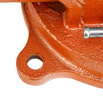 Тиски слесарные, 200 мм, поворотные, с наковальней Sparta