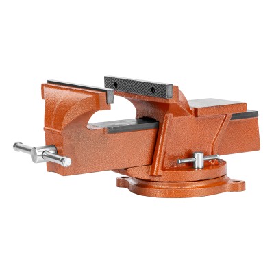 Тиски слесарные, 200 мм, поворотные, с наковальней Sparta