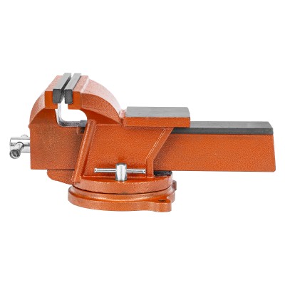 Тиски слесарные, 200 мм, поворотные, с наковальней Sparta