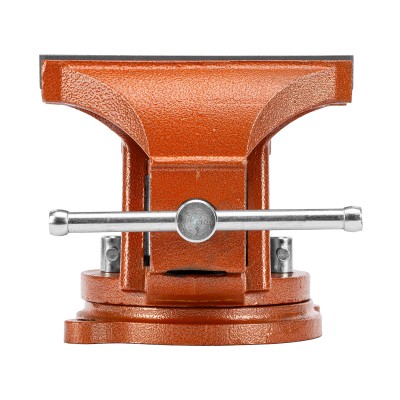 Тиски слесарные, 200 мм, поворотные, с наковальней Sparta