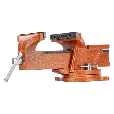 Тиски слесарные, 200 мм, поворотные, с наковальней Sparta