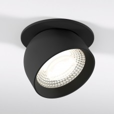 Светильник встраиваемый светодиодный Uno черный 25092/LED 99
