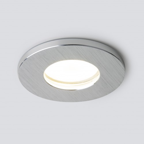 Влагозащищенный точечный светильник 125 MR16 серебро Elektrostandard