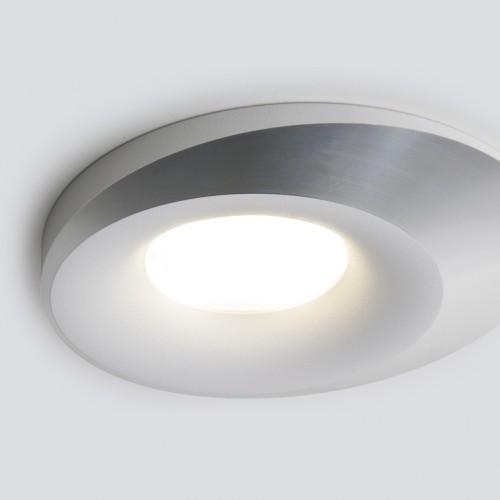 Встраиваемый точечный светильник 124 MR16 белый/серебро 15