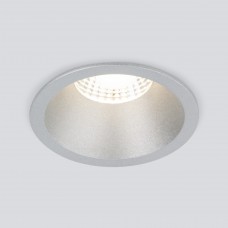 Встраиваемый точечный светодиодный светильник 15266/LED 7W 4200K серебро 70.09999999999999