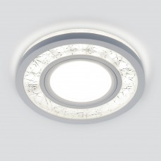 Светильник встраиваемый белый / серебро 7020 MR16 Elektrostandard